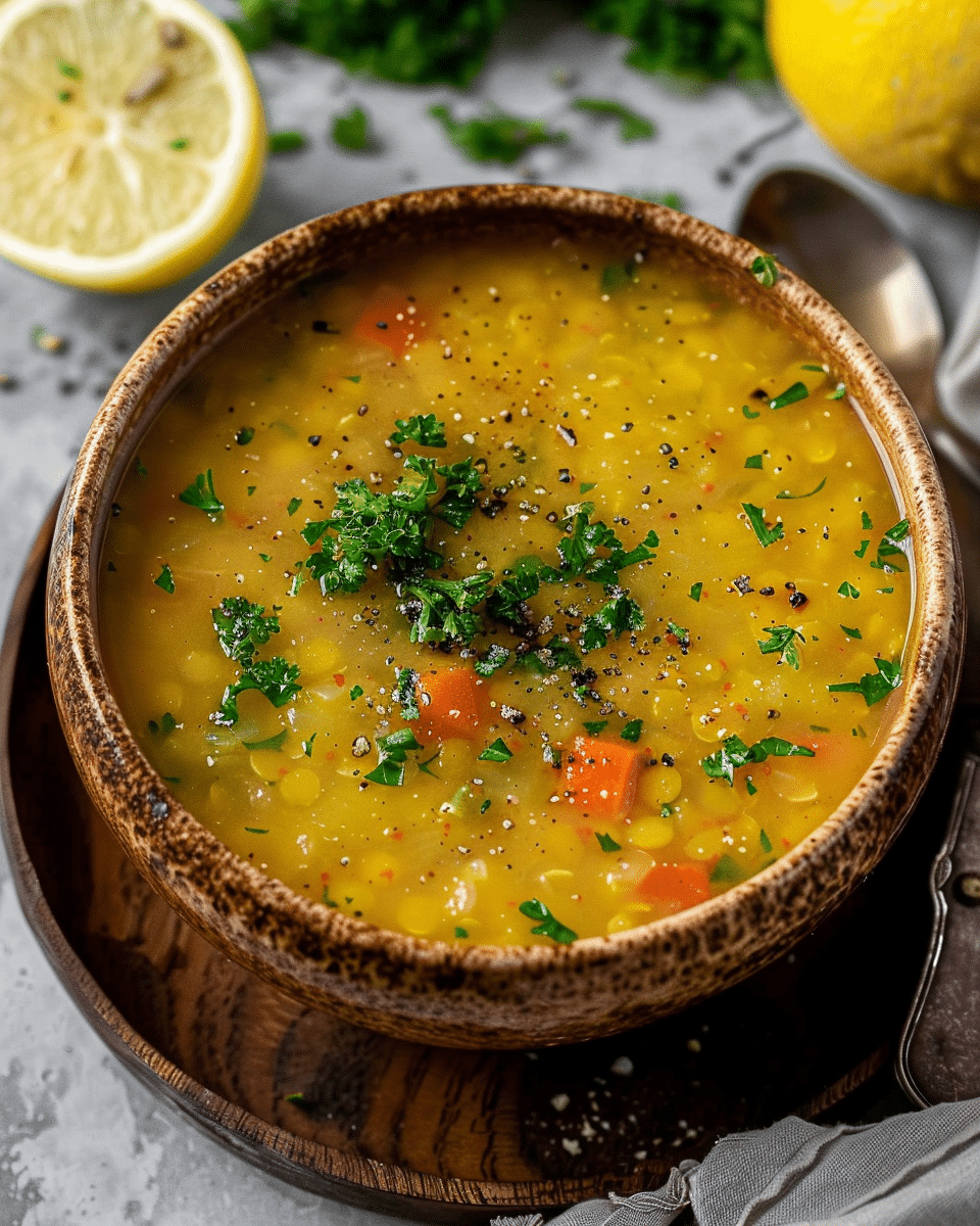 Lemon Lentil Soup