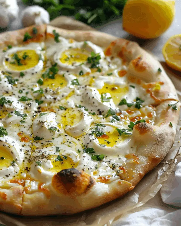 Lemon Herb Pizza