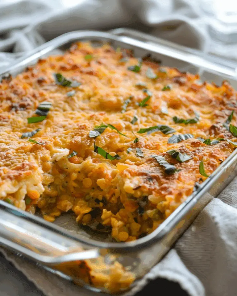 Veggie Lentil Bake