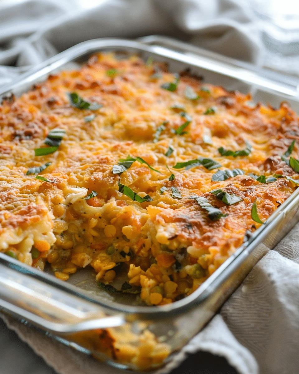 Veggie Lentil Bake