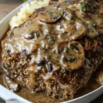 Classic Meatloaf with Mushroom Gravy: Comfort on a Plate