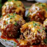 Cheesy Meatloaf Bites