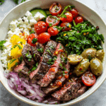 Mediterranean Steak Bowl