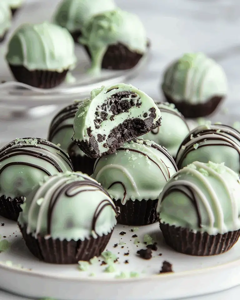 Mint Oreo Truffles