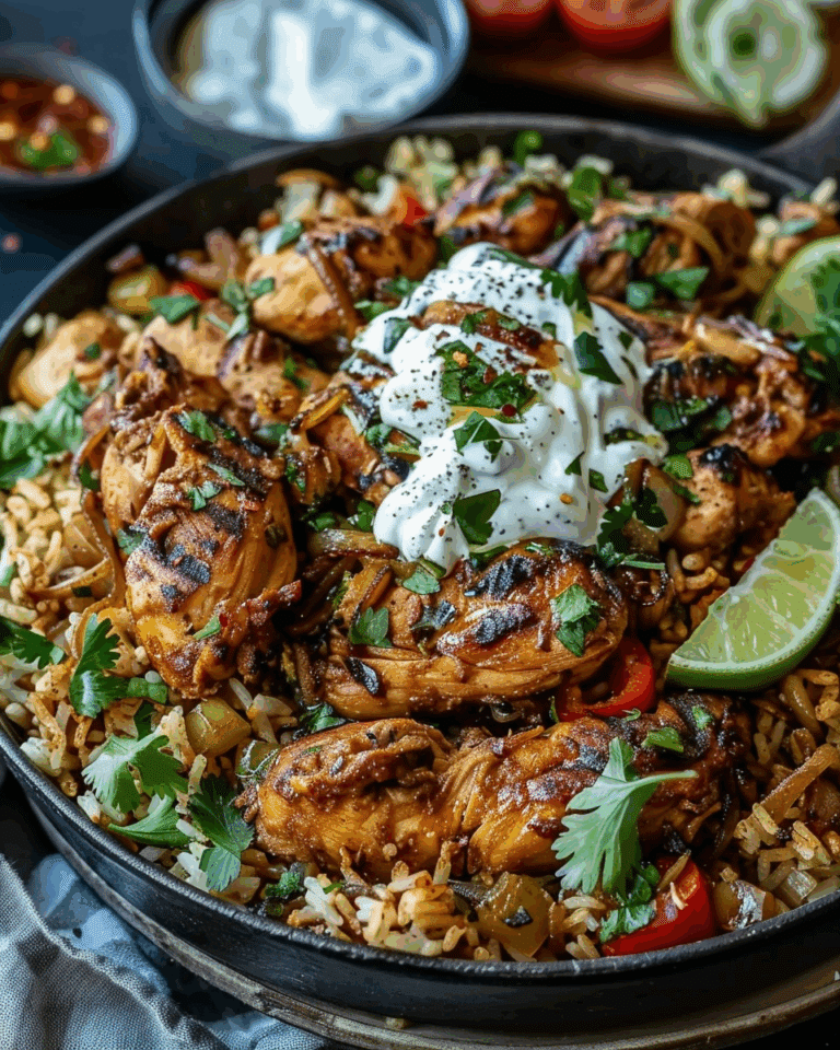 One-Pot Shawarma Chicken and Rice
