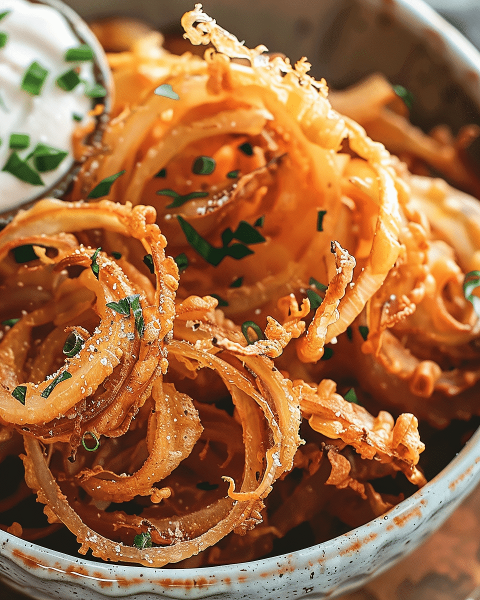 Crispy Panko Onion Rings