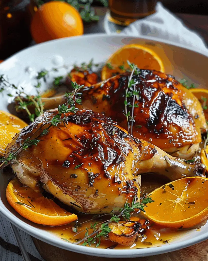 Roasted Orange Chicken