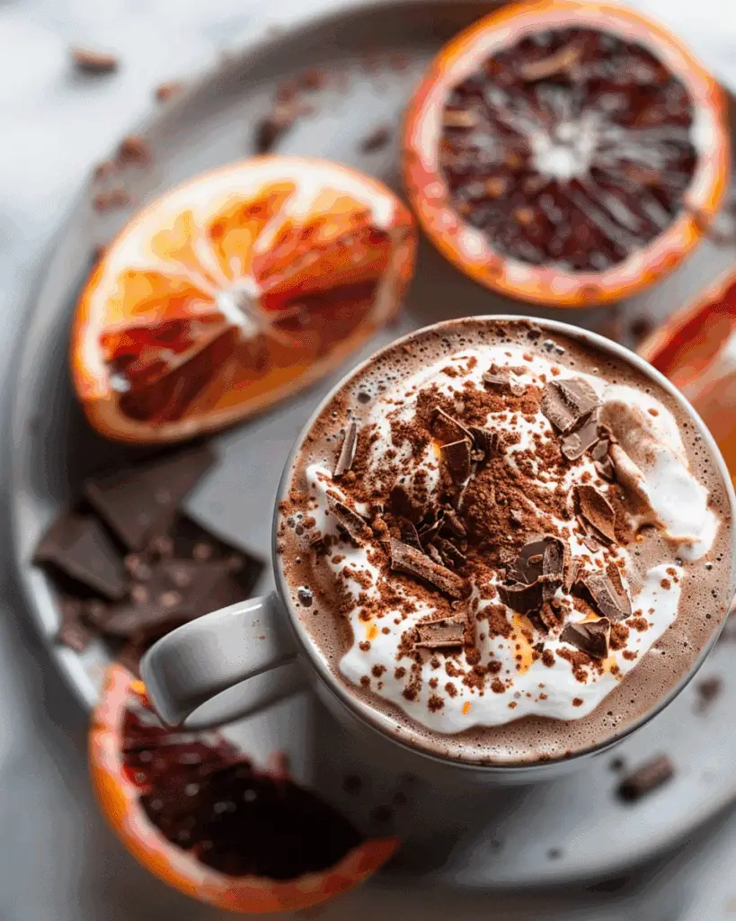 Orange Hot Chocolate