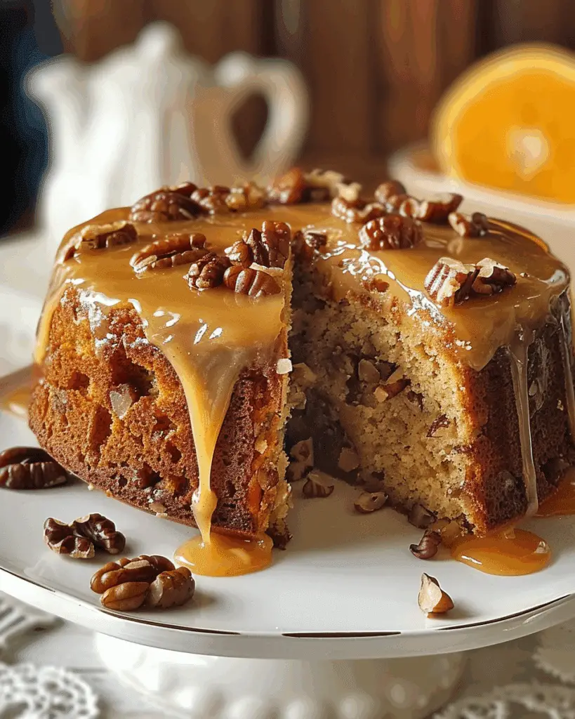 A Cozy Date, Walnut, and Orange Cake That Tastes Like Home