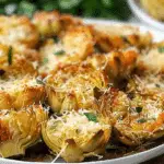 Crispy Parmesan Artichoke Hearts
