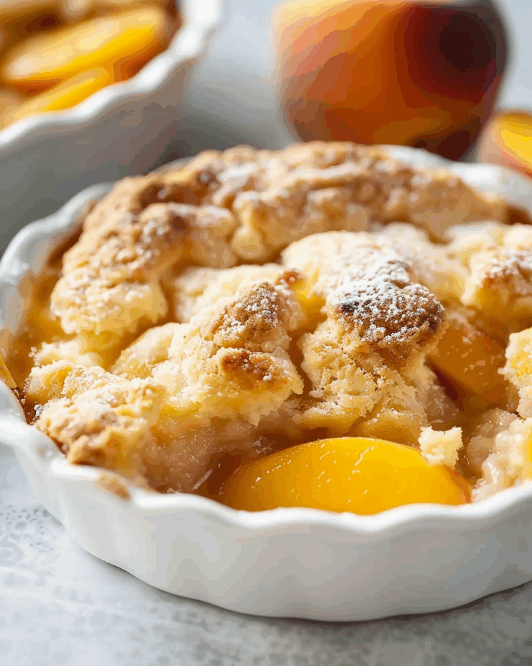 Homemade Peach Cobbler
