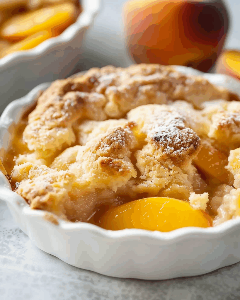 Homemade Peach Cobbler