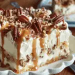 Butter Pecan Praline Poke Cake