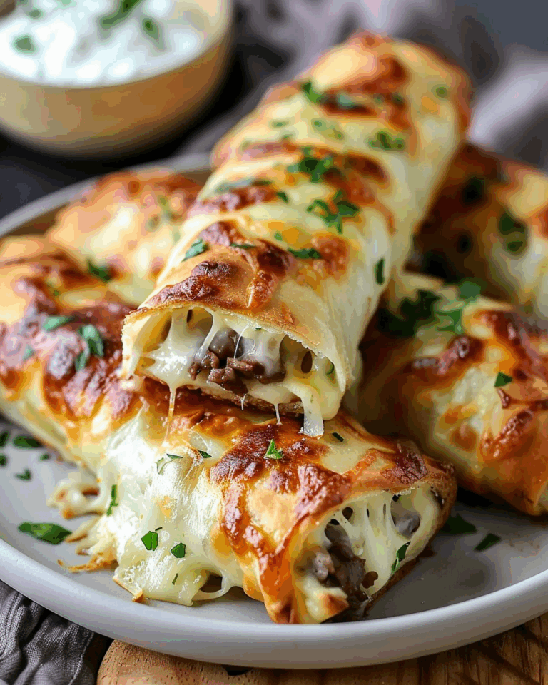 Keto Philly Cheesesteak Rolls