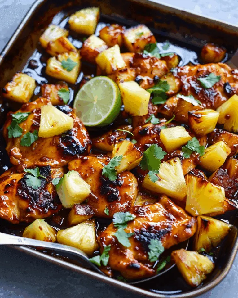 Al Pastor-Inspired Chicken and Pineapple Tacos