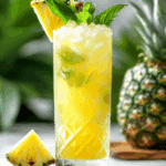 Pineapple Coconut Mojito Mocktail