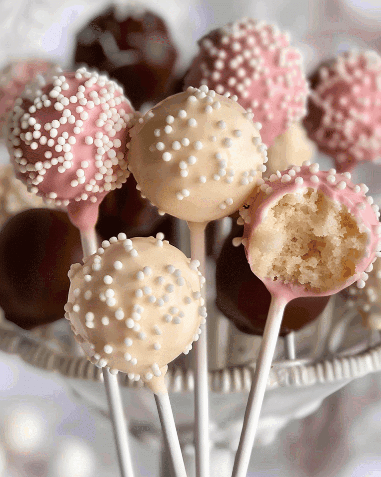 Homemade Birthday Cake Pops