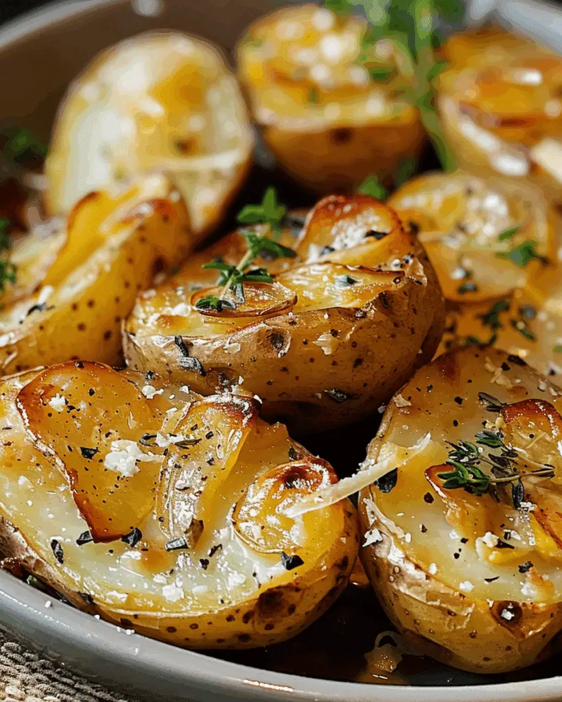 Slow Cooker Onion Soup Potatoes