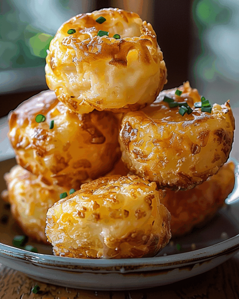 Mashed Potato Cheese Puffs
