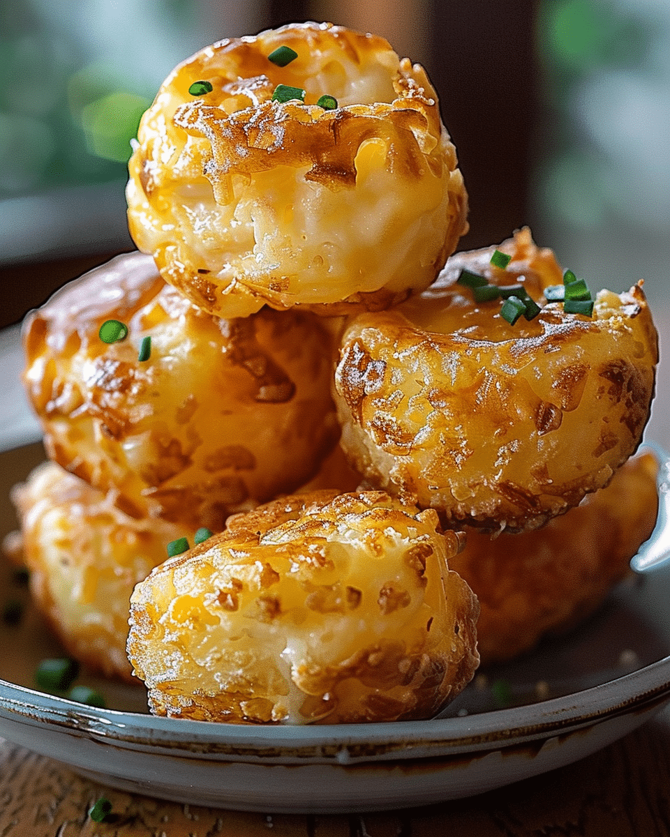 Mashed Potato Cheese Puffs