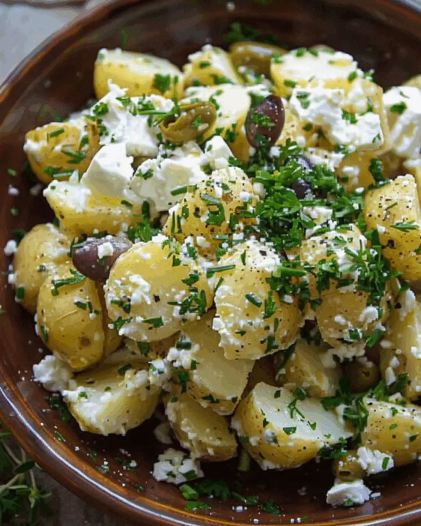 Mediterranean Potato Salad