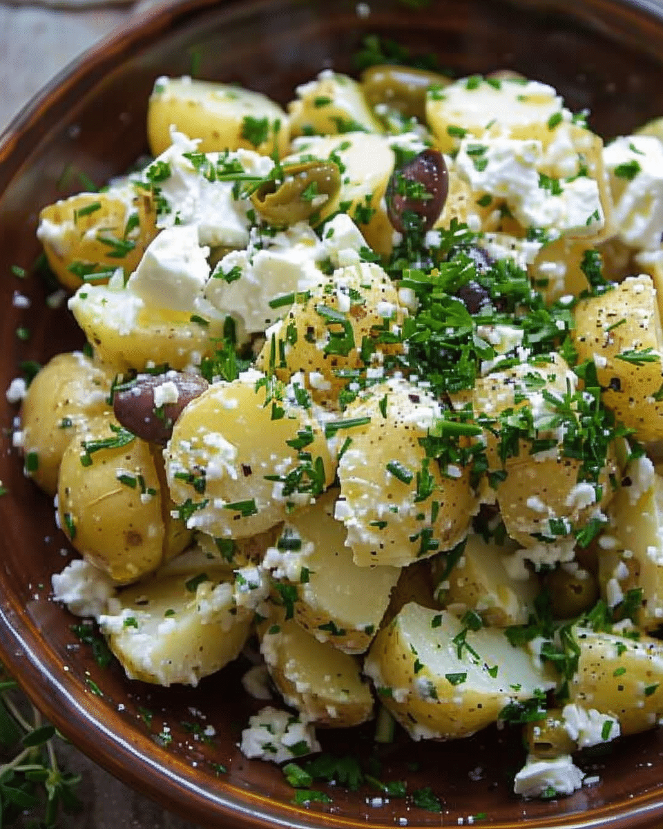 Mediterranean Potato Salad
