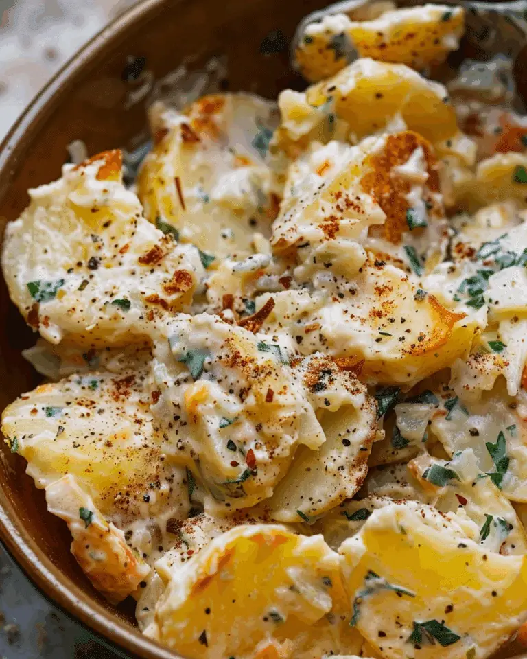 Crispy Smashed Potato Salad