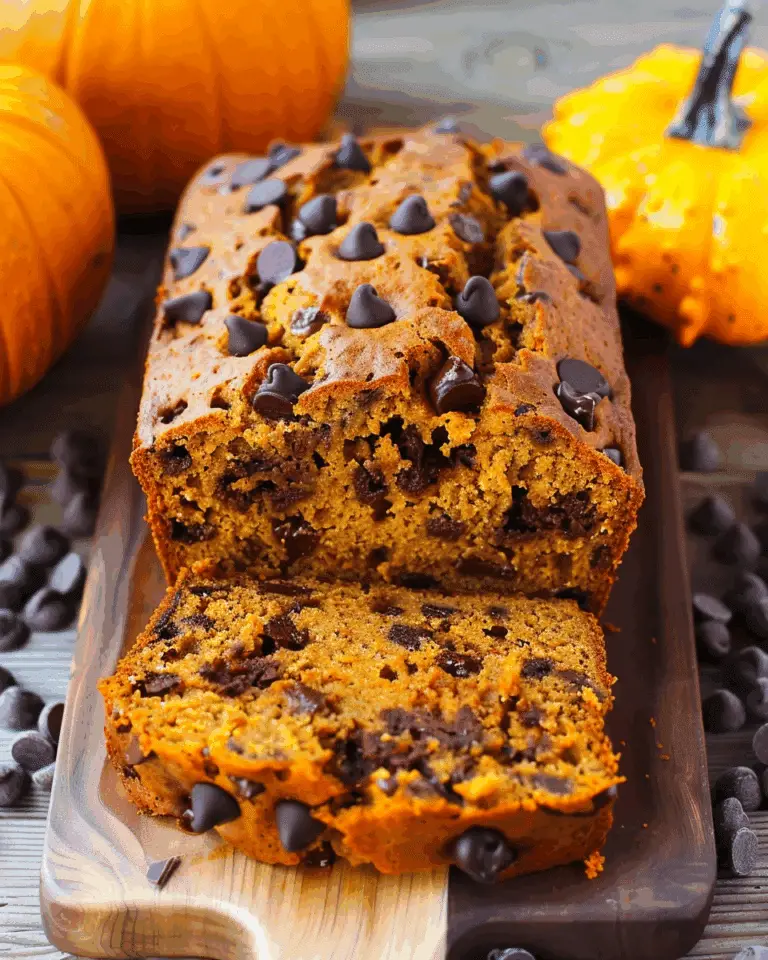 Best Chocolate Chip Pumpkin Bread