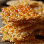Cheesy Rice Krispies Crackers