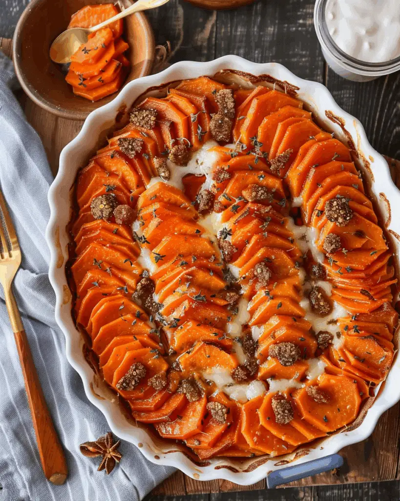 Scalloped Sweet Potatoes