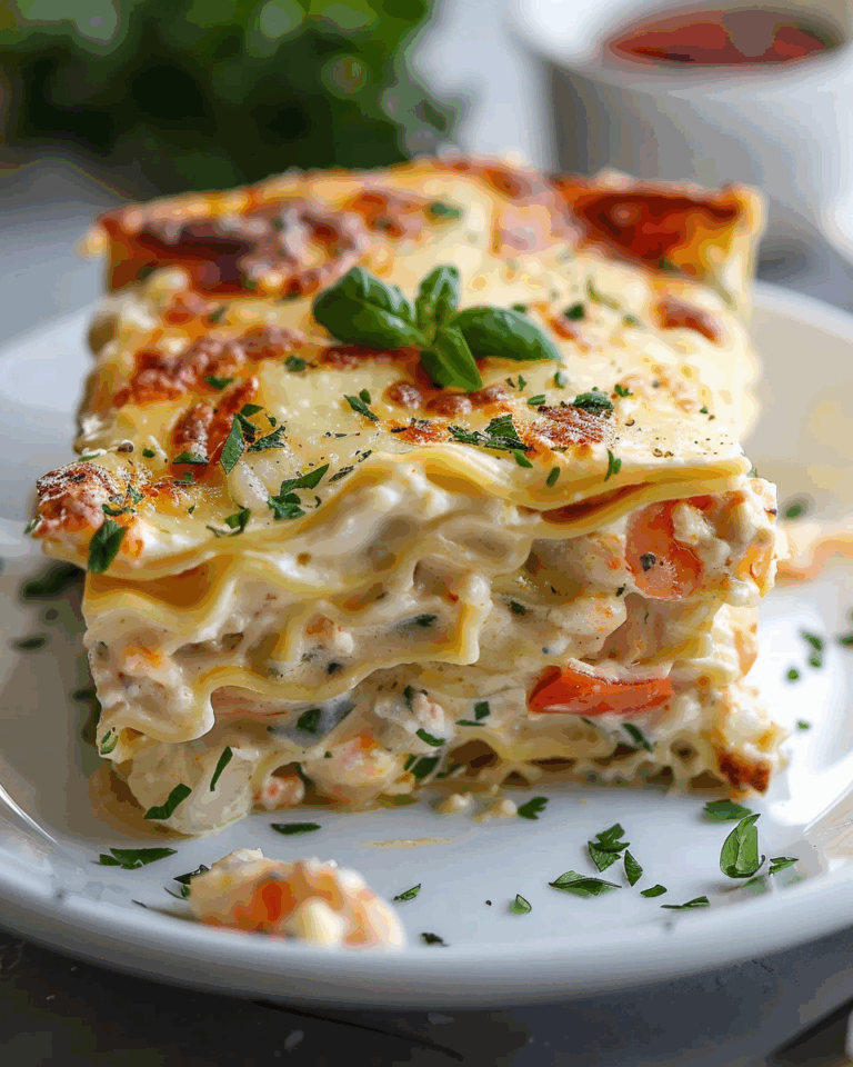 Seafood Lasagna Recipe