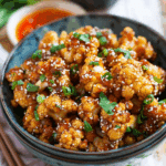Sticky Sesame Cauliflower