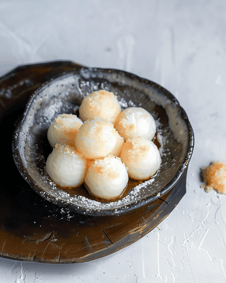 Shiratama Dango (Rice Dumplings/Mochi Balls)