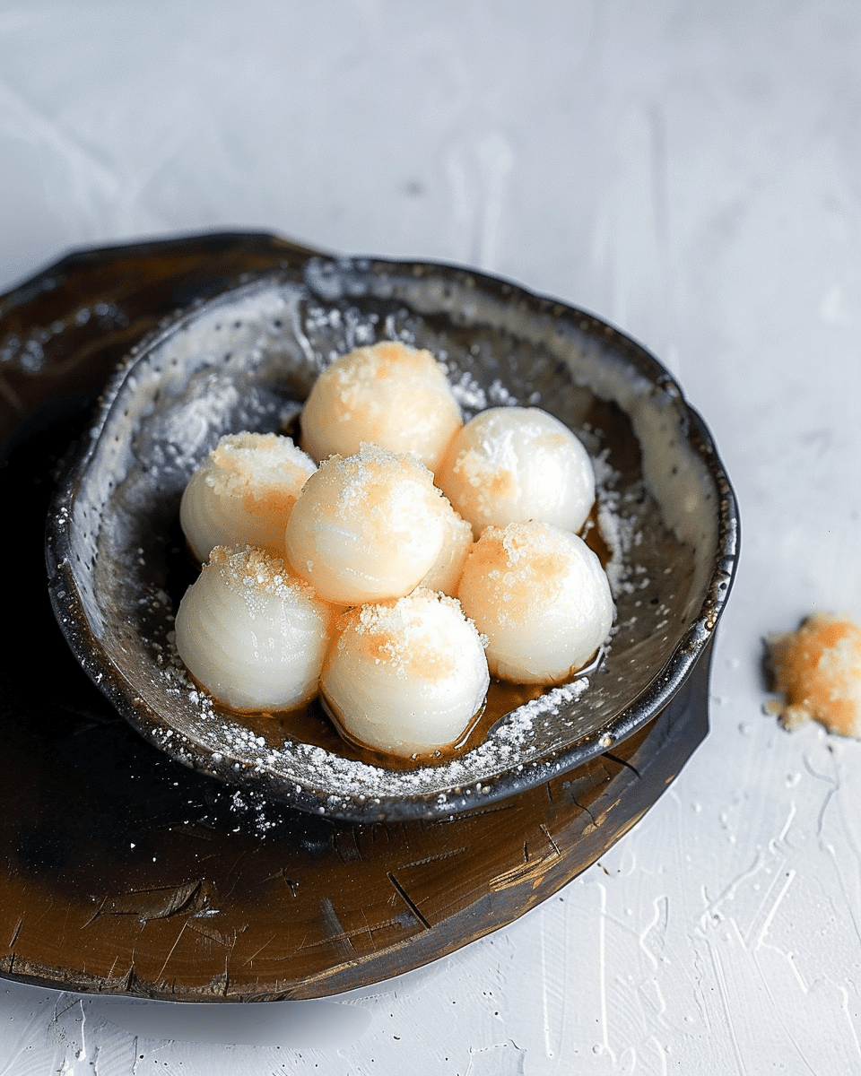 Shiratama Dango (Rice Dumplings/Mochi Balls)