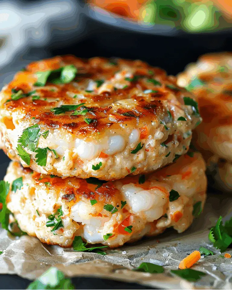 Shrimp Burgers with Cilantro and Guacamole