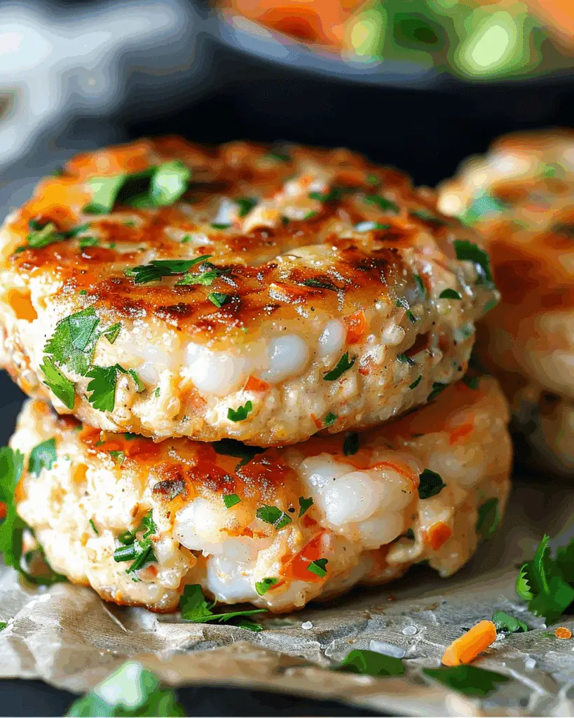 Shrimp Burgers with Cilantro and Guacamole