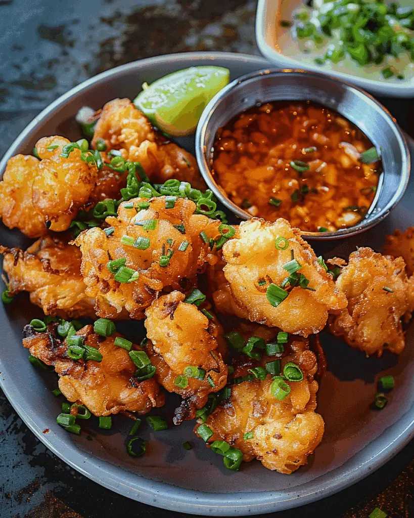 Shrimp Fritters with Nuoc Cham Dipping Sauce: A Flavorful Vietnamese Delight