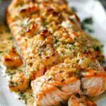 Shrimp-Stuffed Salmon Fillets