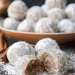 Cinnamon Snowball Cookies