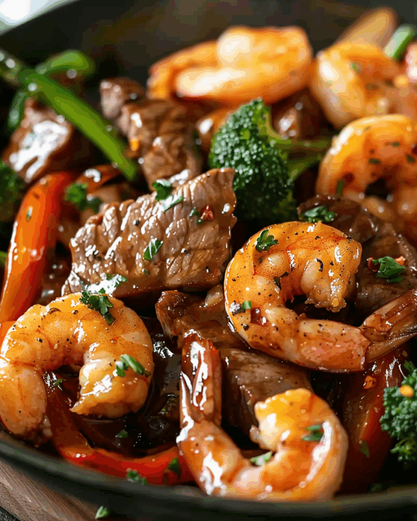 Steak and Shrimp Stir Fry