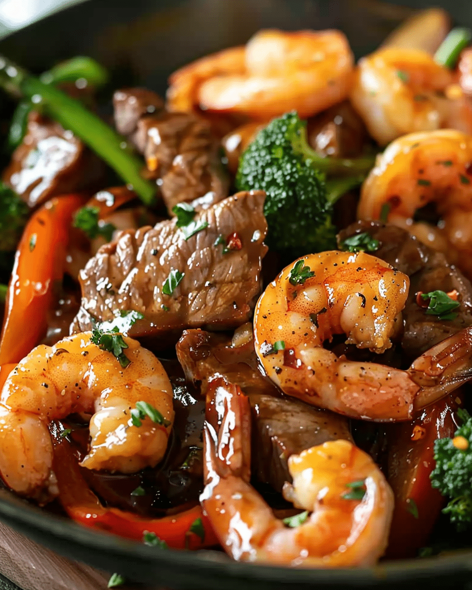 Steak and Shrimp Stir Fry