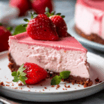 Velvet Strawberry Cheesecake
