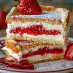 Fried Strawberry Cheesecake Sandwiches