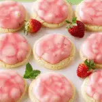 Strawberry Lemonade Meltaway Cookies