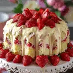 Strawberry Cream Cheese Pound Cake