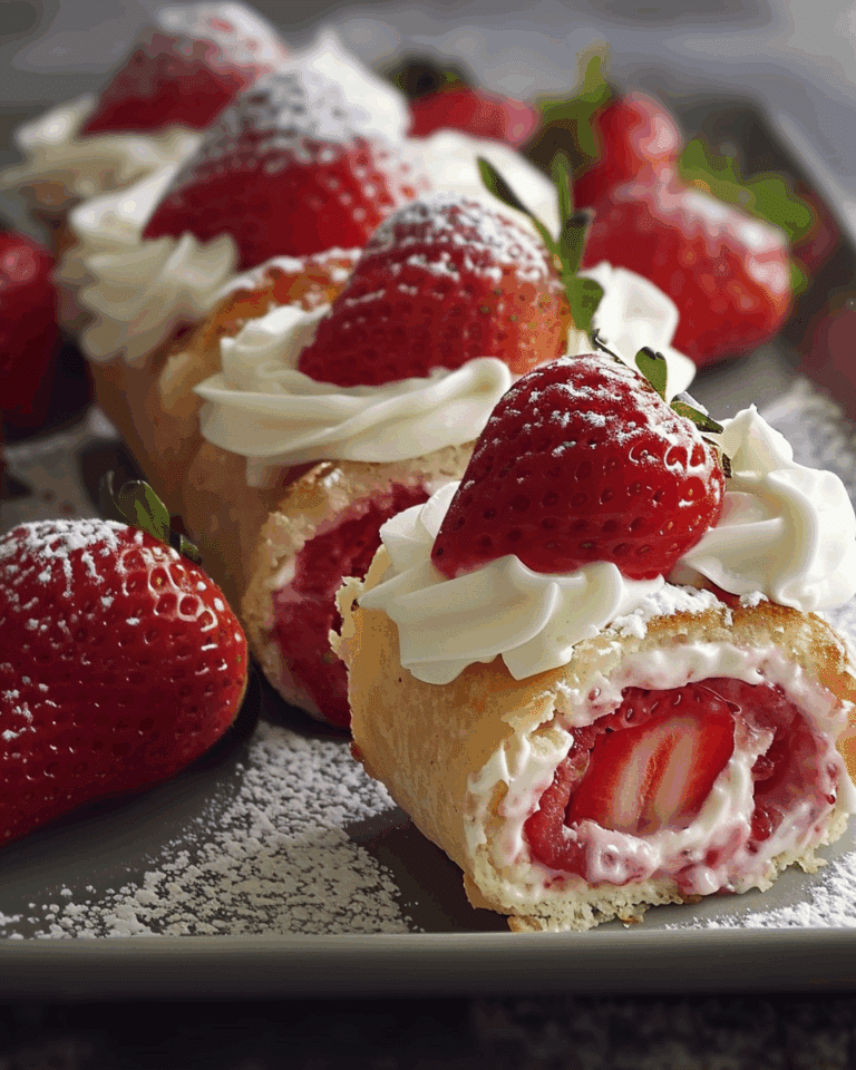 Strawberry Cheesecake Tortilla Rolls Recipe