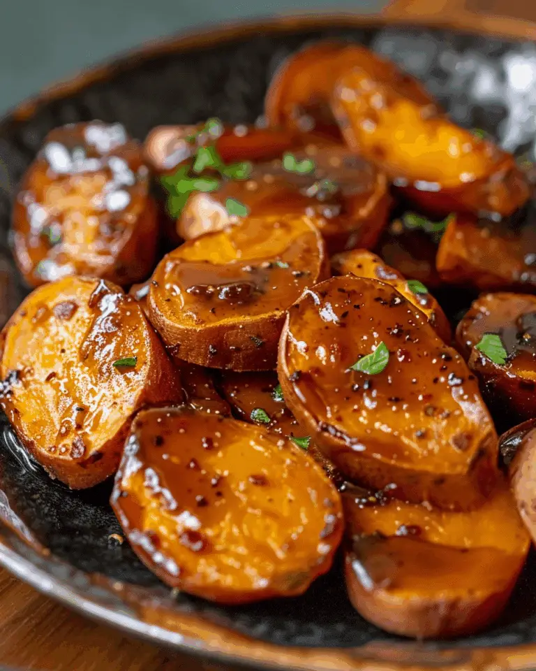 Maple Walnut Sweet Potatoes with Thyme