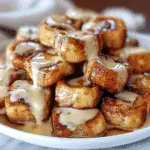 Cinnamon Roll French Toast Bites