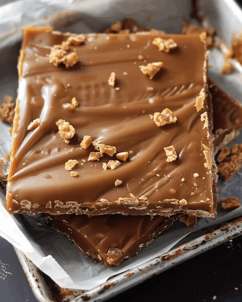 Nutty Chocolate Toffee Bark