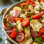 Tuscan Artichoke Tomato Salad